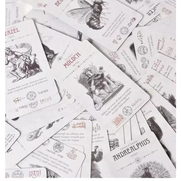 Occult Tarot by Travis McHenry. Full 78 Card Mini Deck - Picture 2 of 3